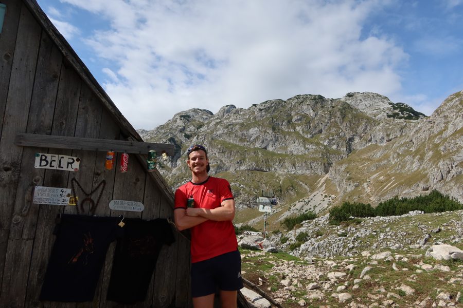 At a mountain hut in Durmitor National Park, Montenegro